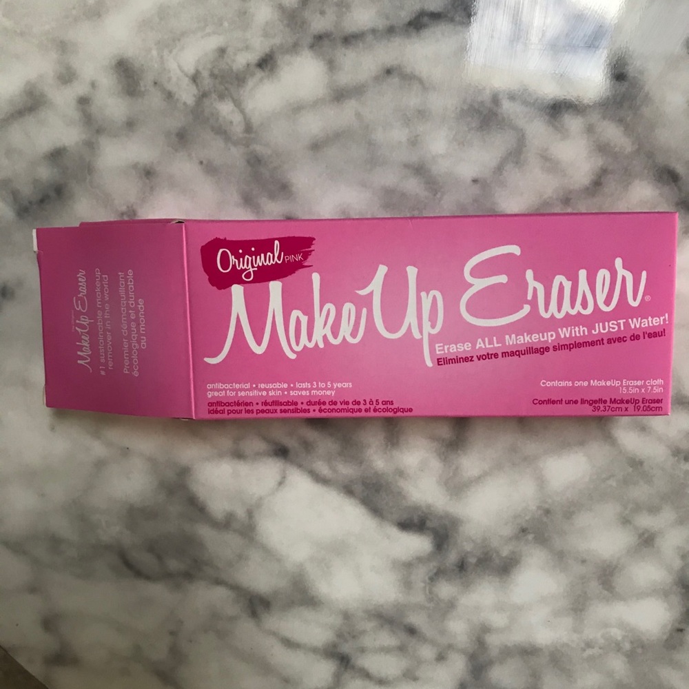 New! Original Pink Makeup Eraser